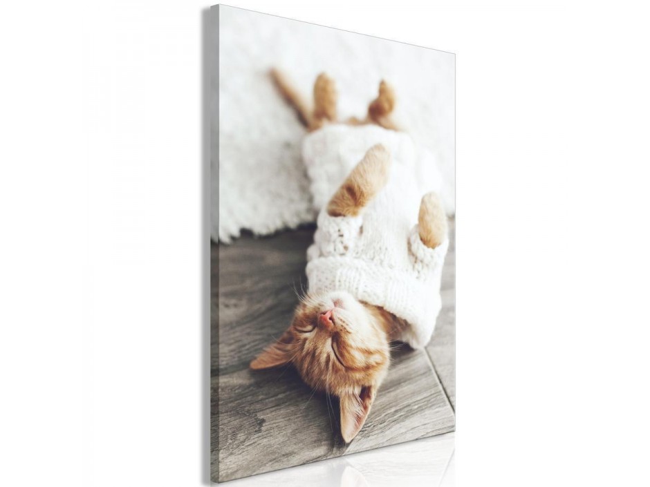 Tableau - Lazy Cat (1 Part) Vertical