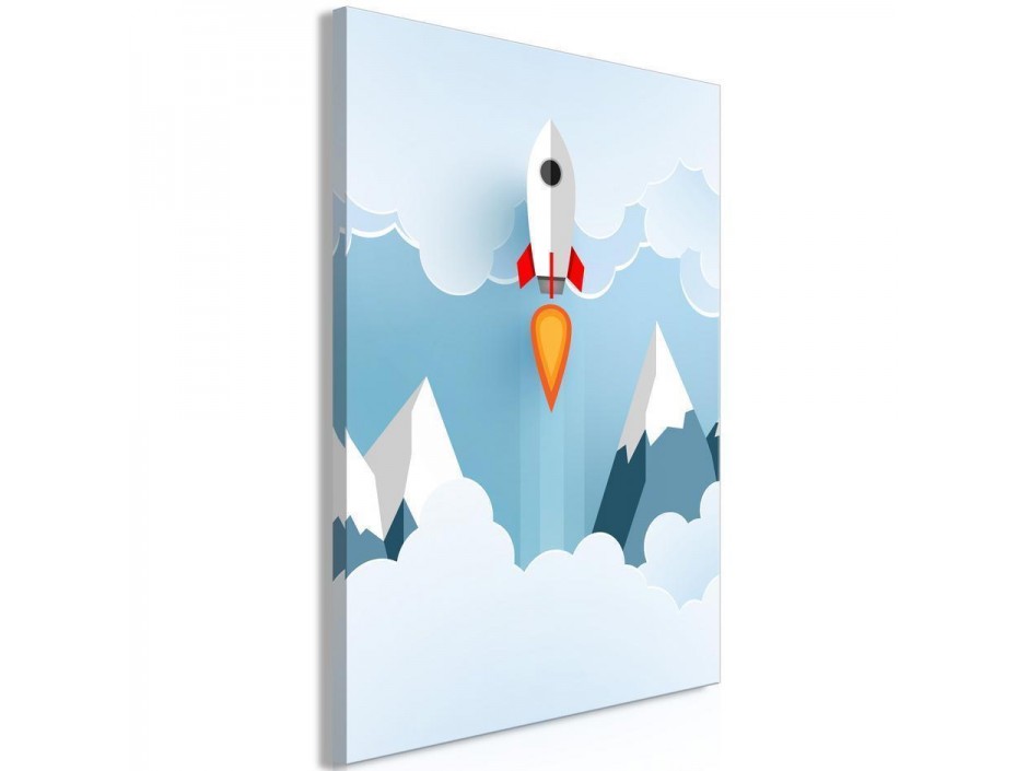 Tableau - Rocket in the Clouds (1 Part) Vertical