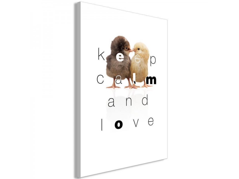 Tableau - Keep Calm and Love (1 Part) Vertical