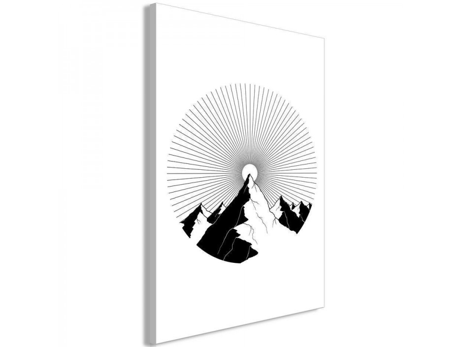 Tableau - Mountain at the Zenith (1 Part) Vertical