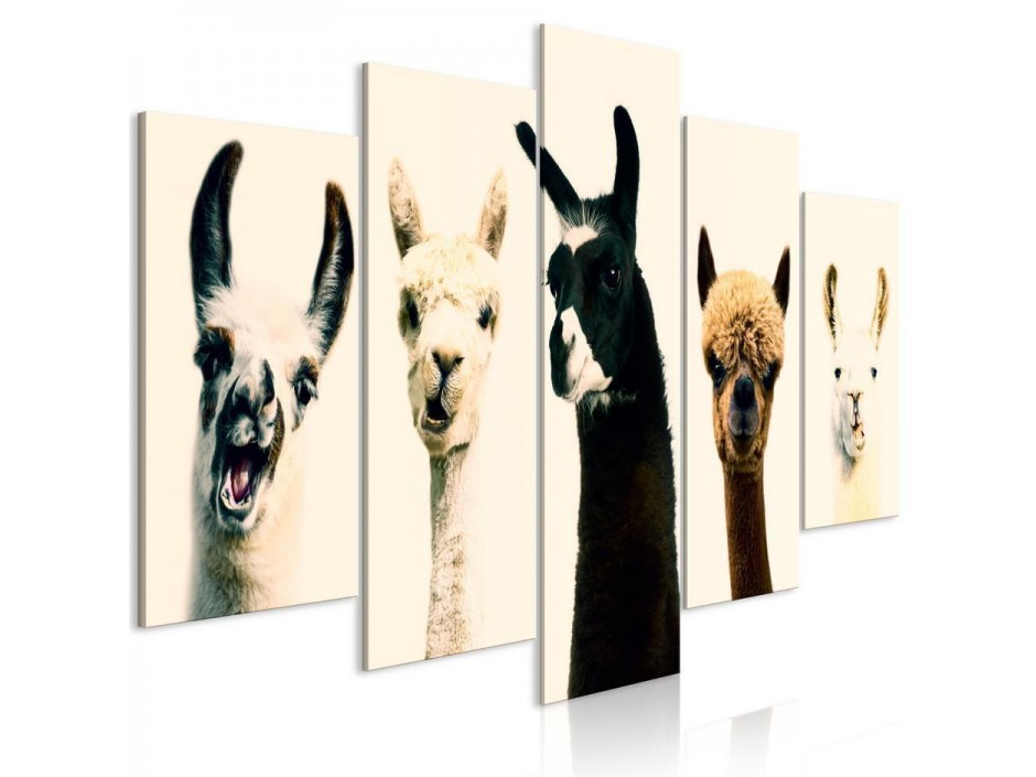 Tableau - Happy Family (5 Parts) Wide