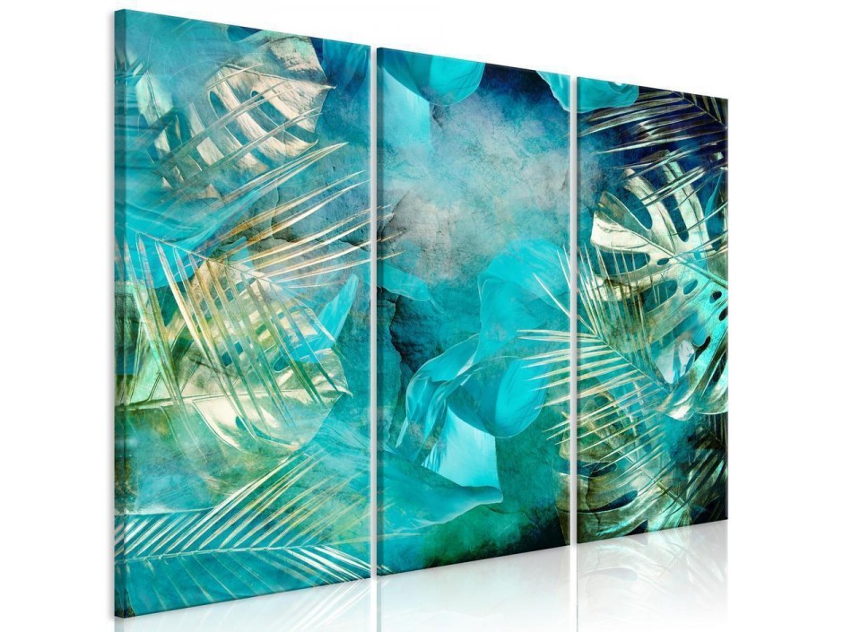 Tableau - Turquoise and Gold (3 Parts)