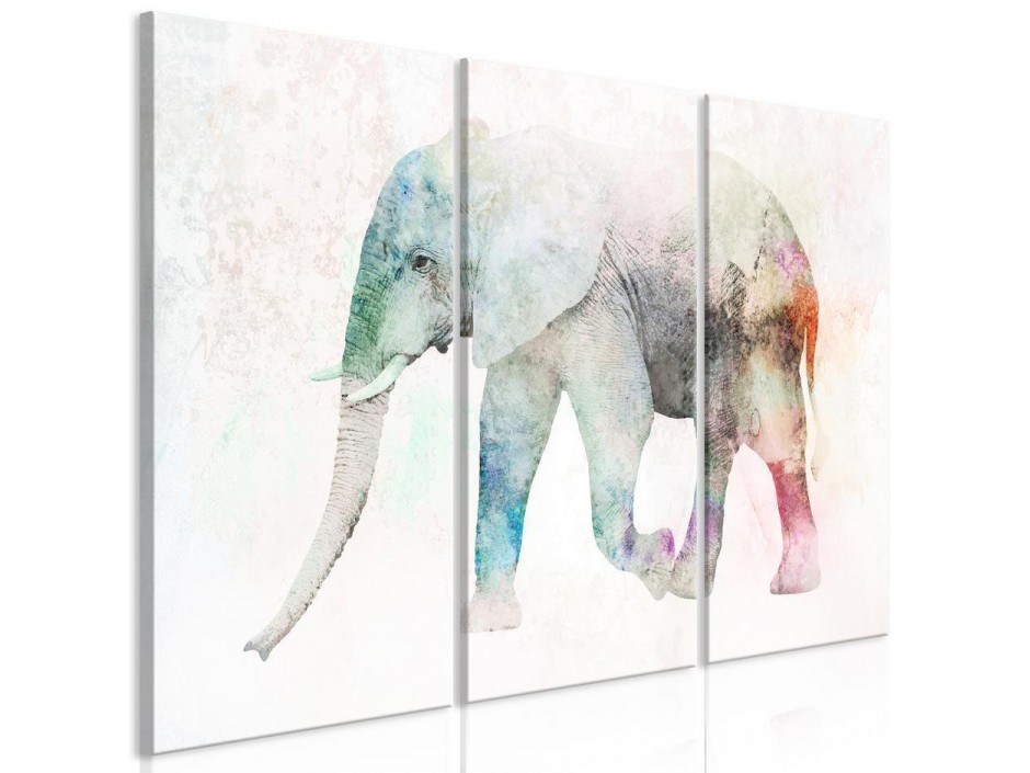 Tableau - Painted Elephant (3 Parts)