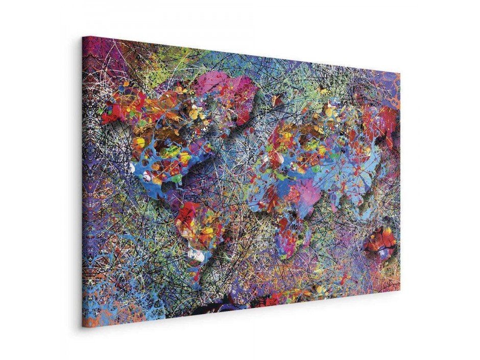 Tableau - Map: Jackson Pollock inspiration