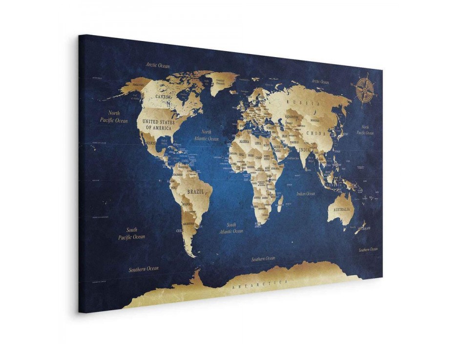 Tableau - World Map: The Dark Blue Depths