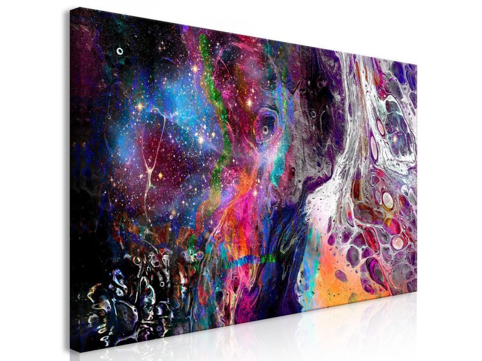 Tableau - Colourful Galaxy (1 Part) Wide