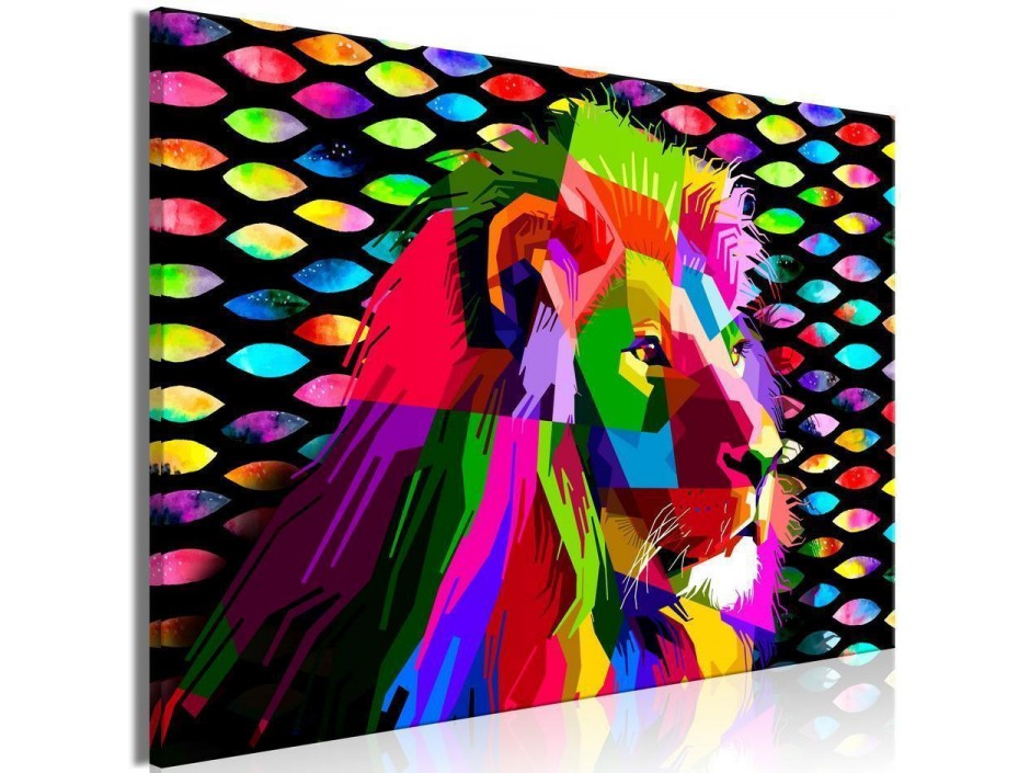 Tableau - Rainbow Lion (1 Part) Wide