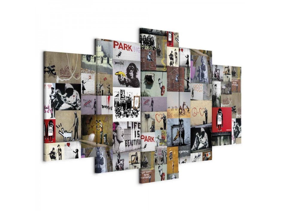 Tableau - Art of Collage: Banksy IV