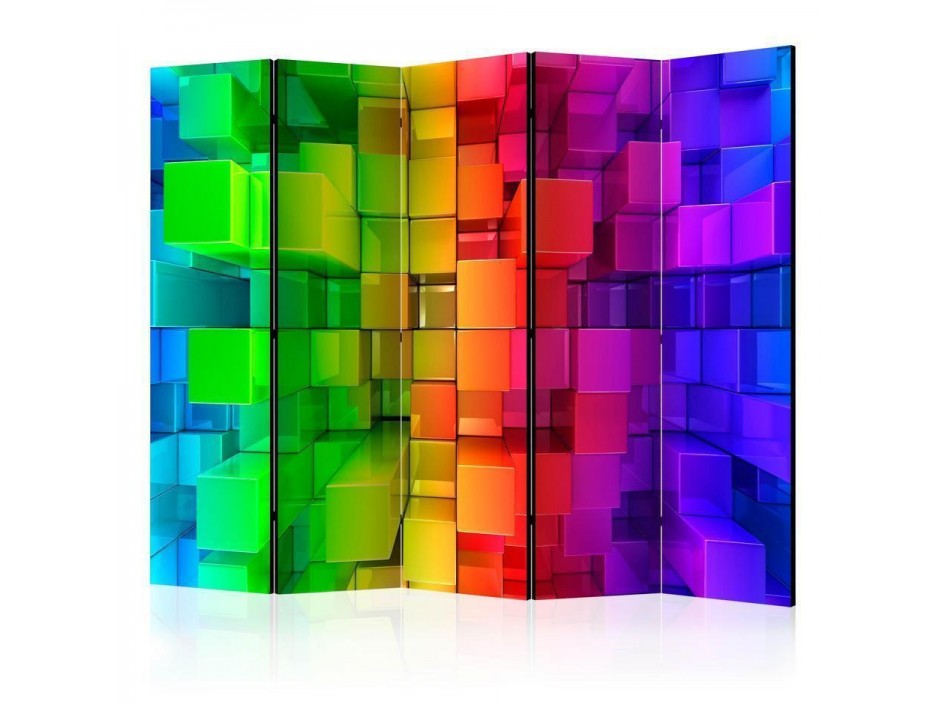 Paravent - Colour jigsaw II