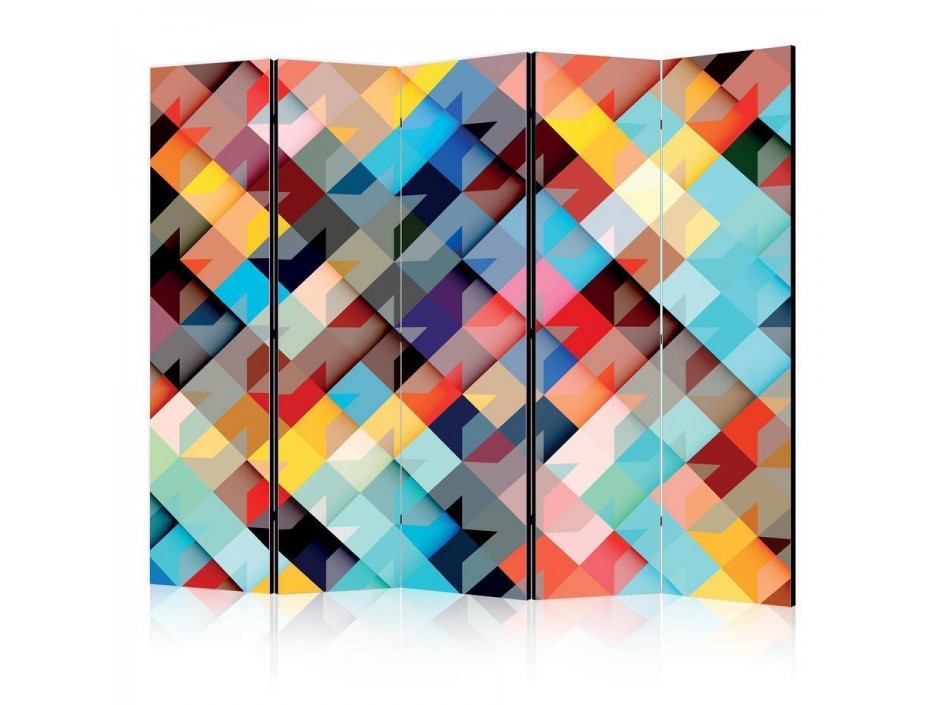 Paravent - Colour Patchwork II