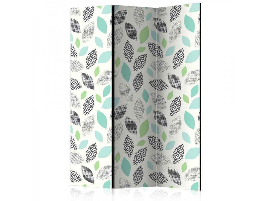 Paravent - Patterned Leaves
