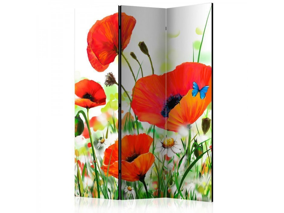 Paravent - Country poppies