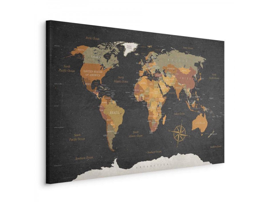 Tableau - World Map: Secrets of the Earth