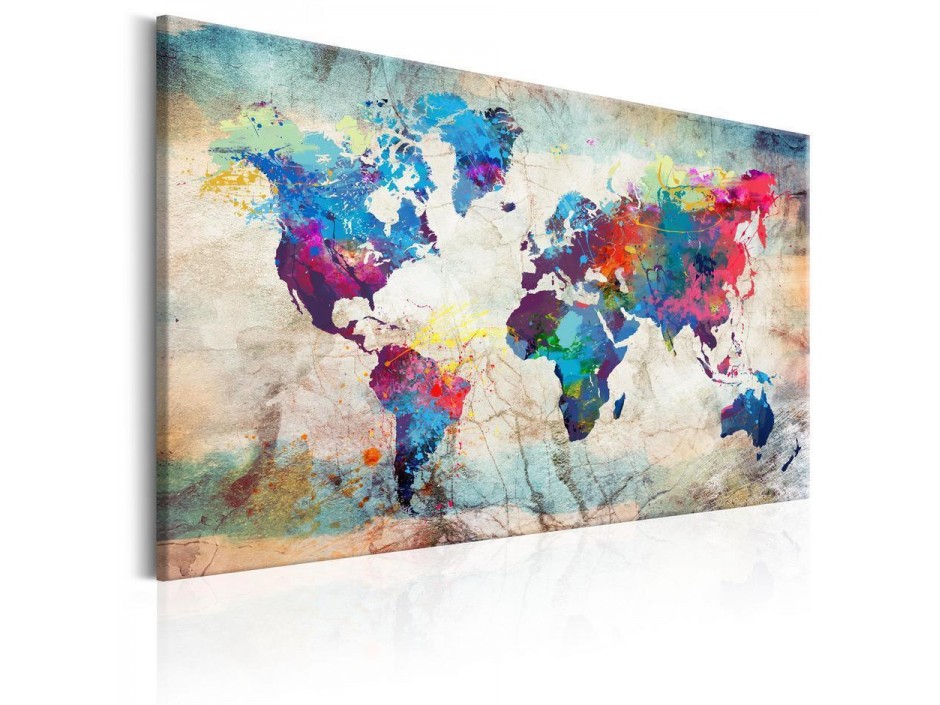 Tableau - World Map: Colourful Madness