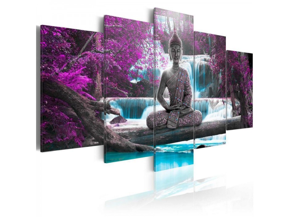 Tableau - Waterfall and Buddha