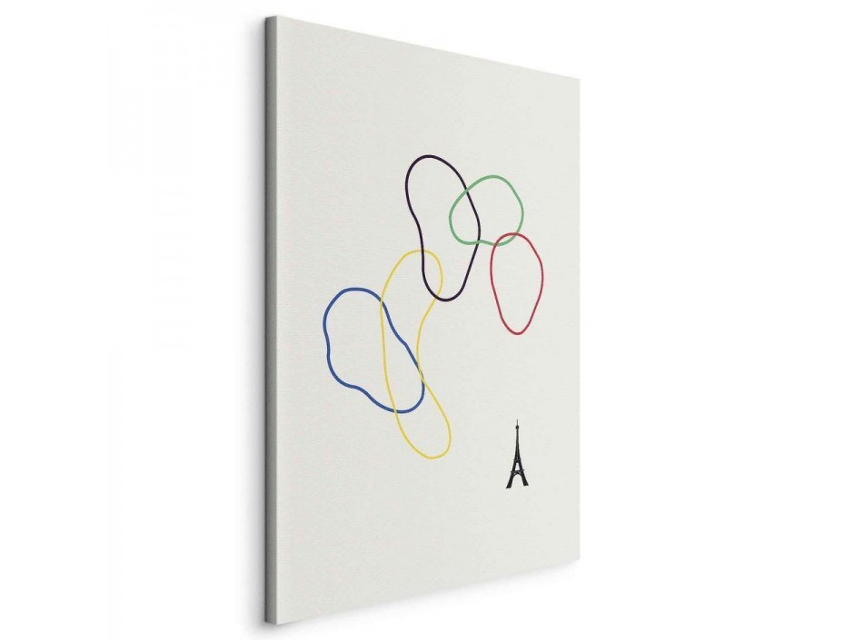 Tableau - Colorful Rings - Digital Graphics - Minimalism