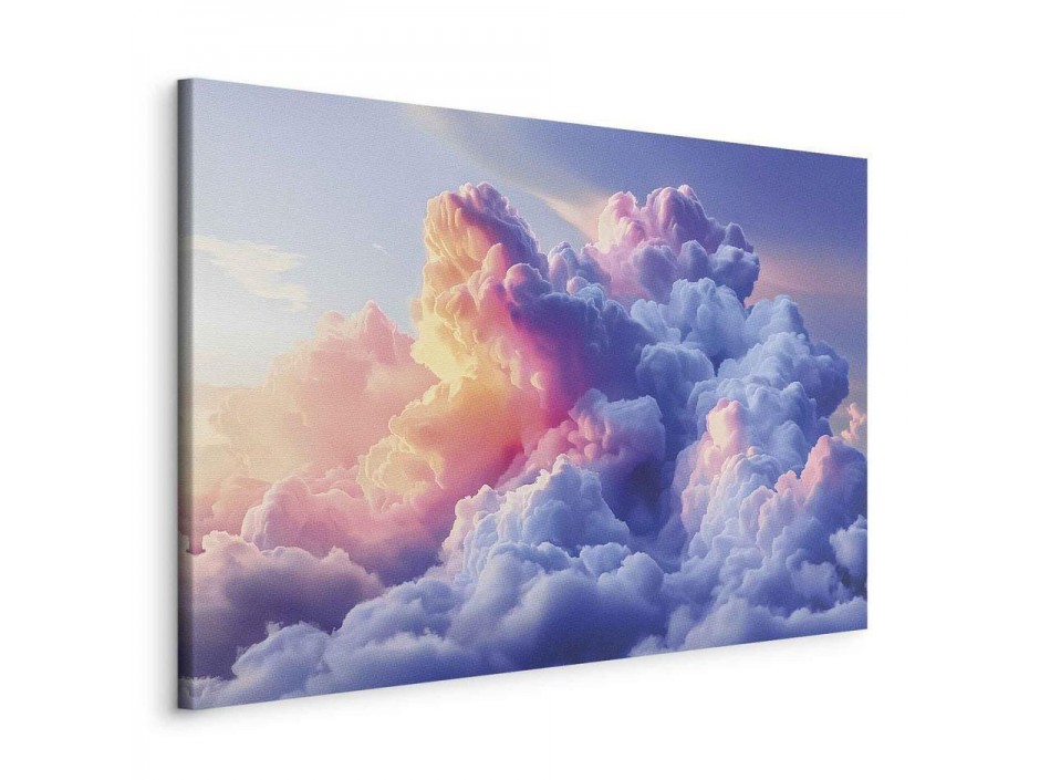 Tableau - Clouds Like Painted: Artistic Brushes of Dawn Painting the Sky