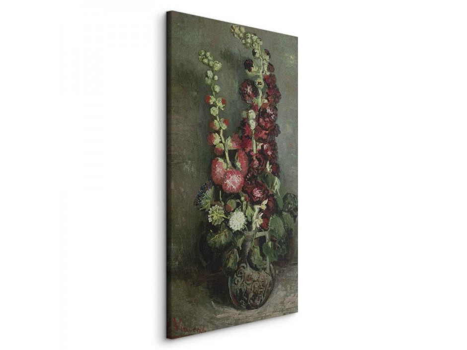 Tableau - Vase of Hollyhocks (Vincent Van Gogh)