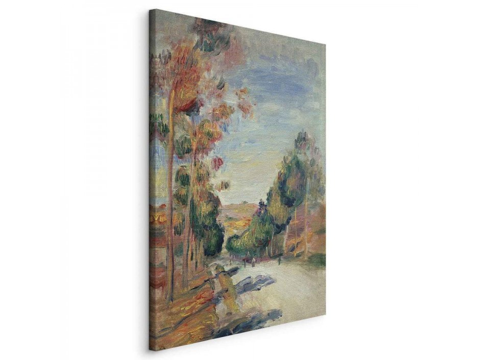 Tableau - Paysage dEssoyes (Pierre-Auguste Renoir)