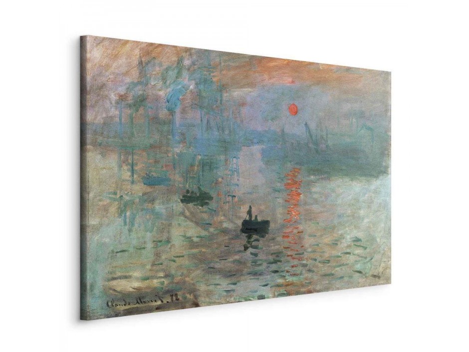 Tableau - Impression, Sunrise - Claude Monet’s Painted Landscape of the Port