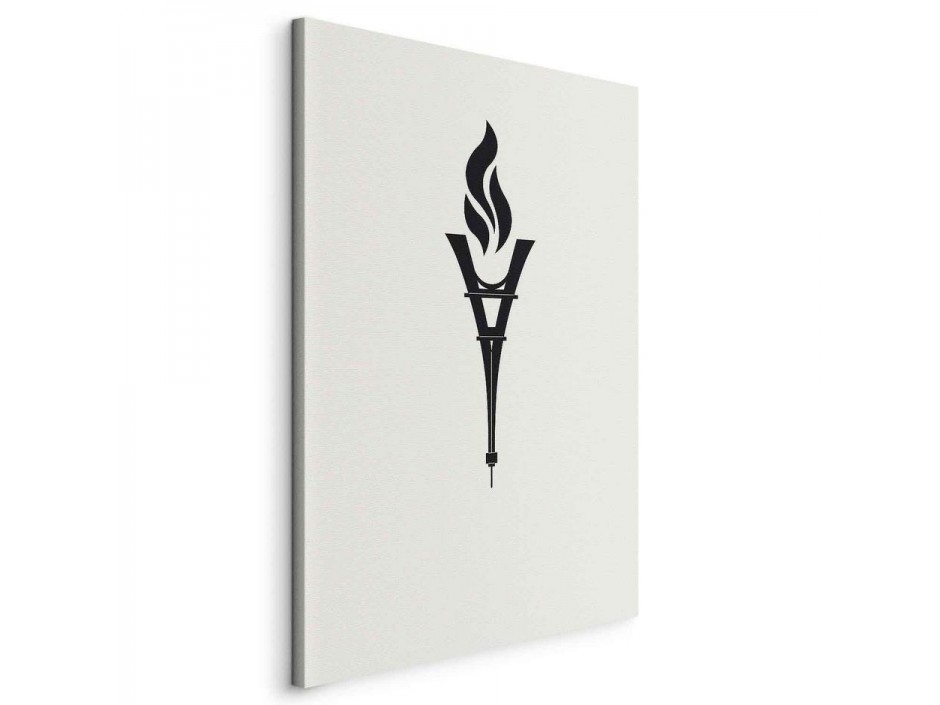 Tableau - Torch Shaped Like an Inverted Eiffel Tower