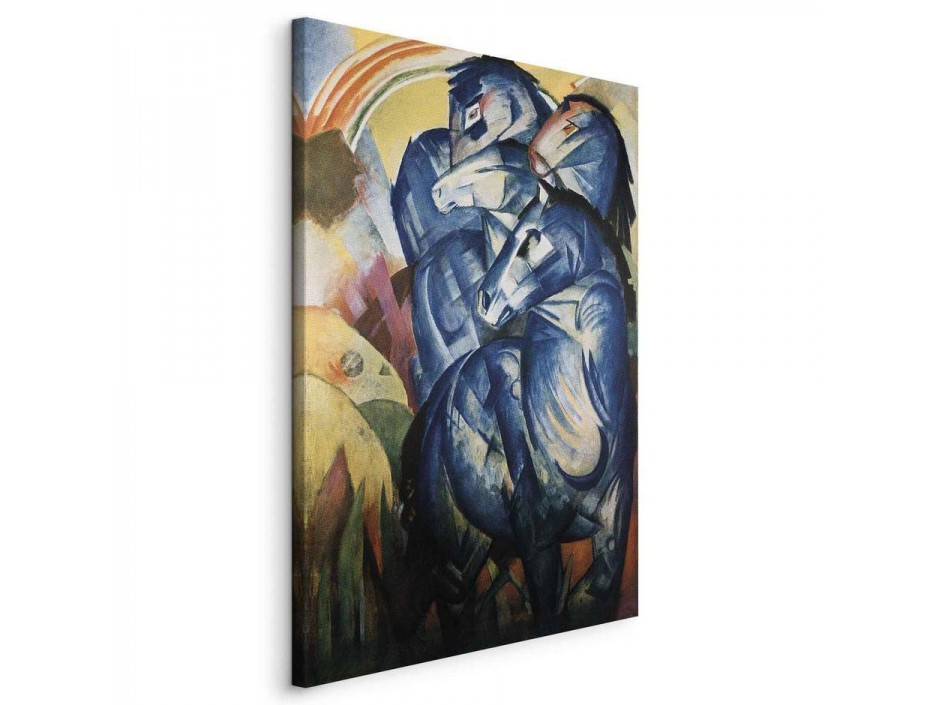 Tableau - The tower of blue horses (Franz Marc)