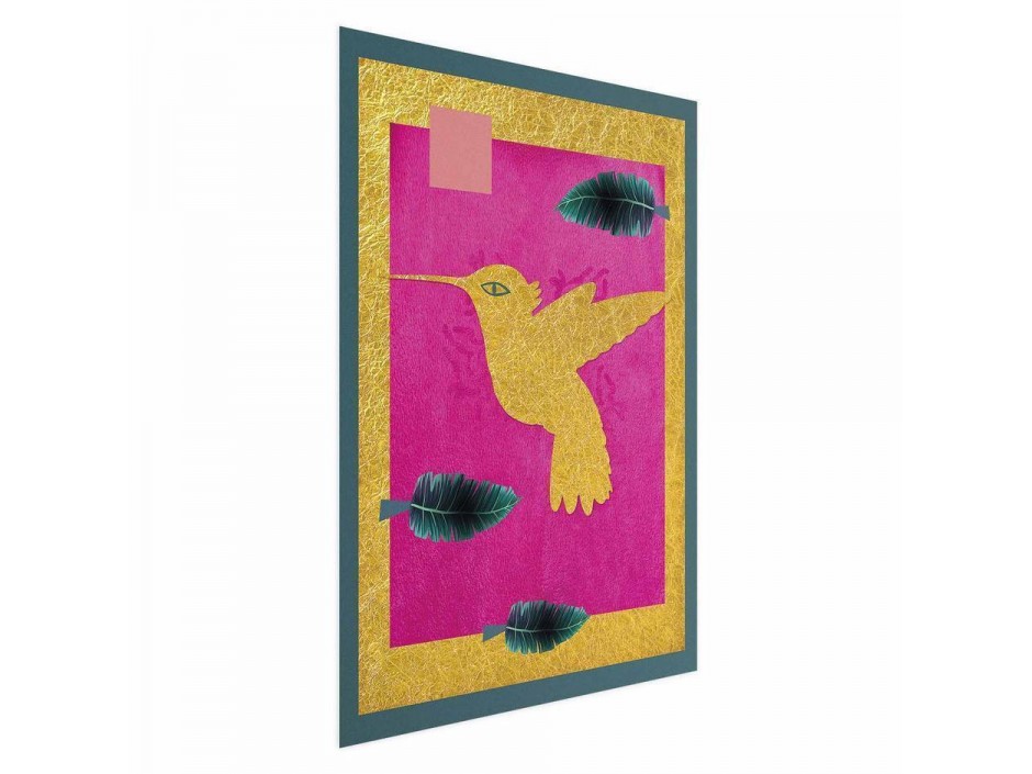 Poster - Golden Hummingbird