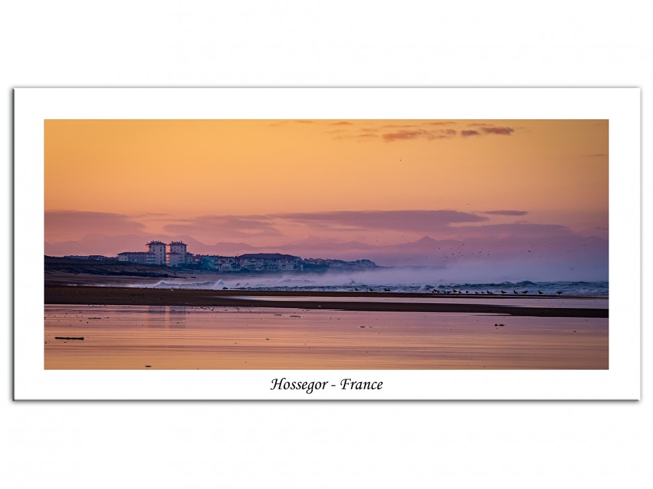 Tableau déco aluminium Hossegor France