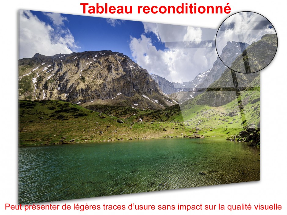 Tableau déco plexiglas deco LAC D'AROU