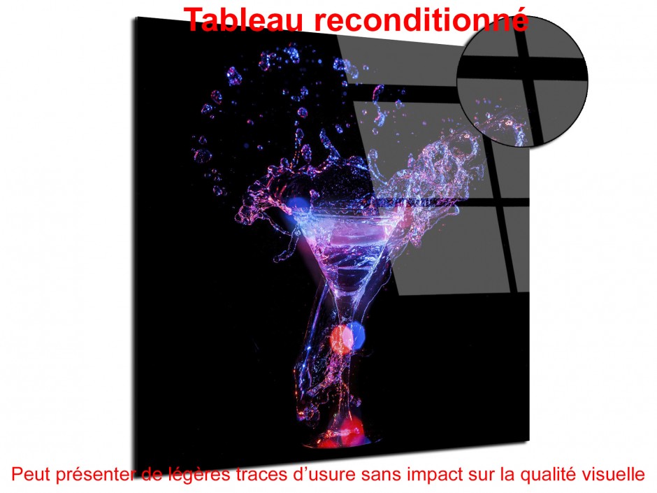 Tableau déco plexiglas déco Beauty cocktail