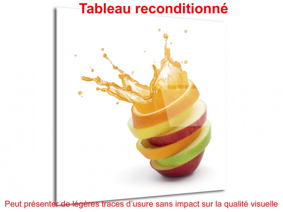 Tableau plexiglas Tranche de fruits.