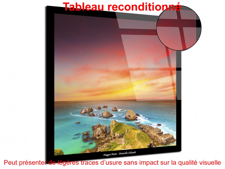 Tableau plexiglas paysage Nugget Point