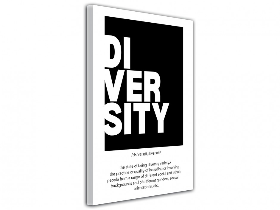 Tableau toile imprimée Diversité