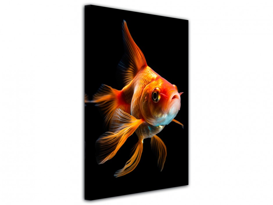 Tableau toile imprimée Poisson Solaire