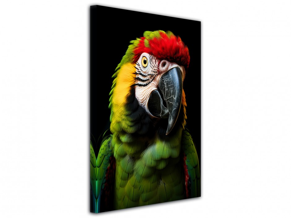 Tableau toile imprimée Ara tropical