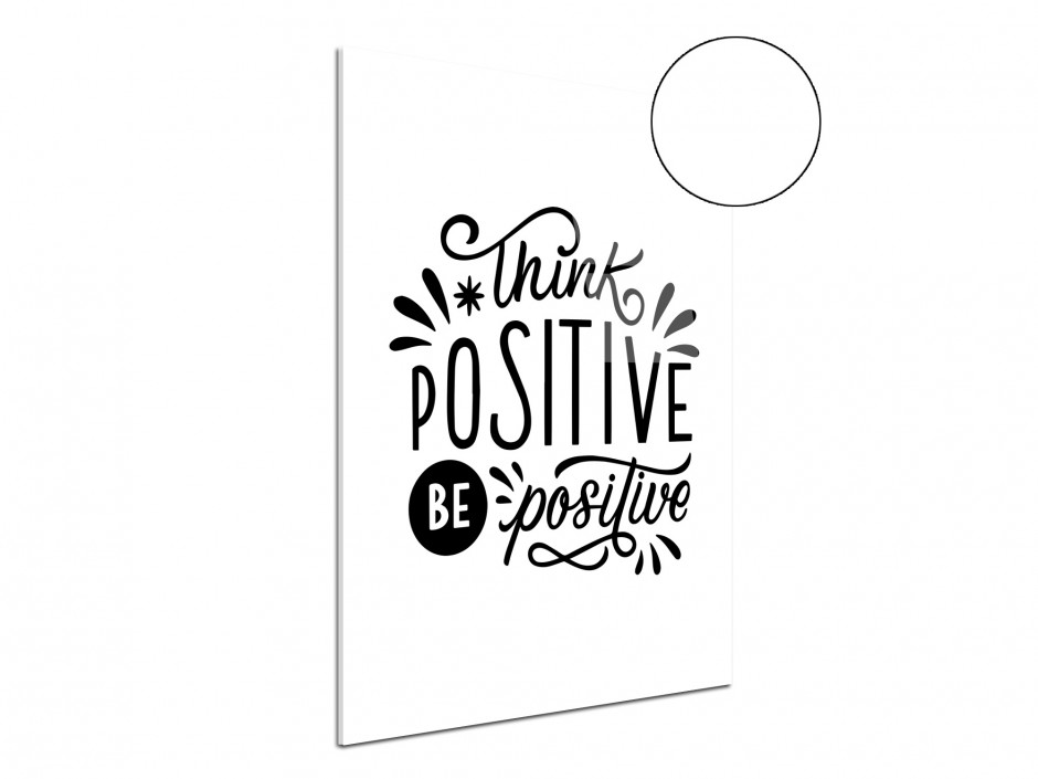 Tableau plexiglas Esprit Positif