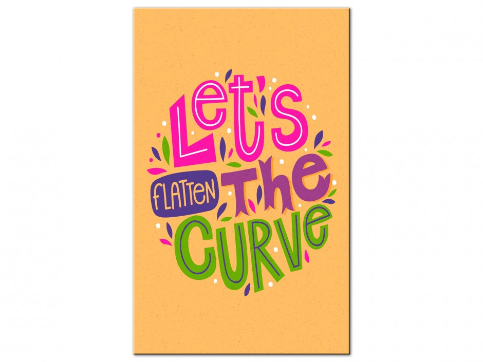 Tableau Aluminium Courbe de l’Espoir