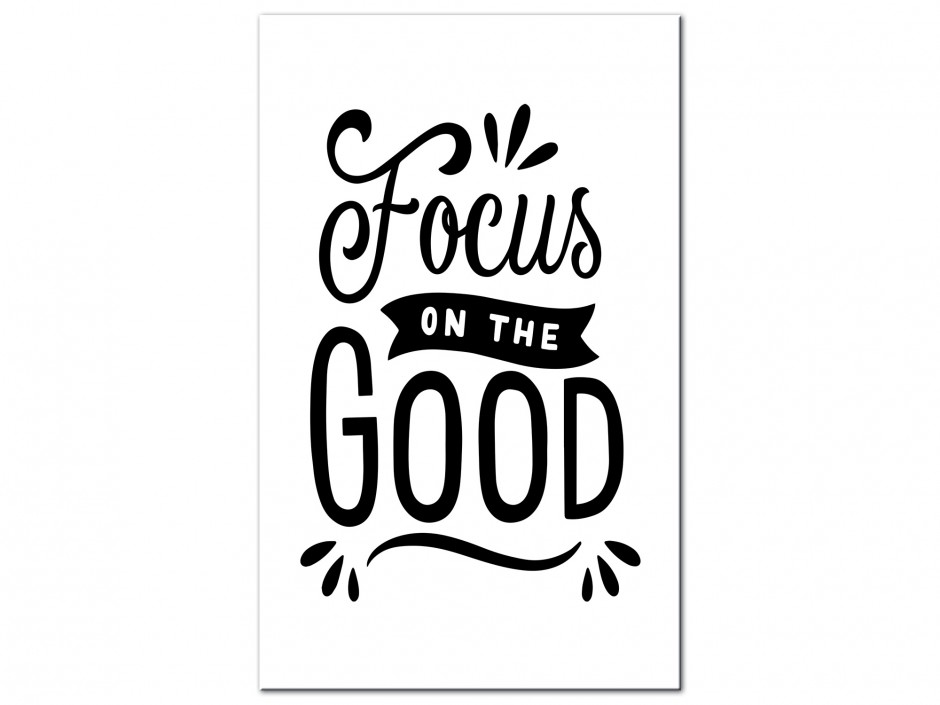 Tableau Aluminium Focus sur le Positif