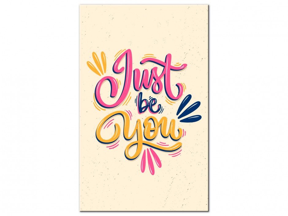 Tableau Aluminium Sois Toi-Même