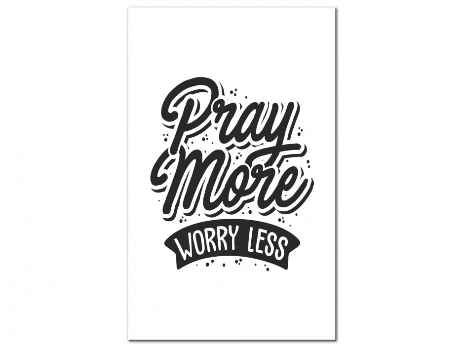 Tableau Aluminium Prier Plus, S’inquiéter Moins