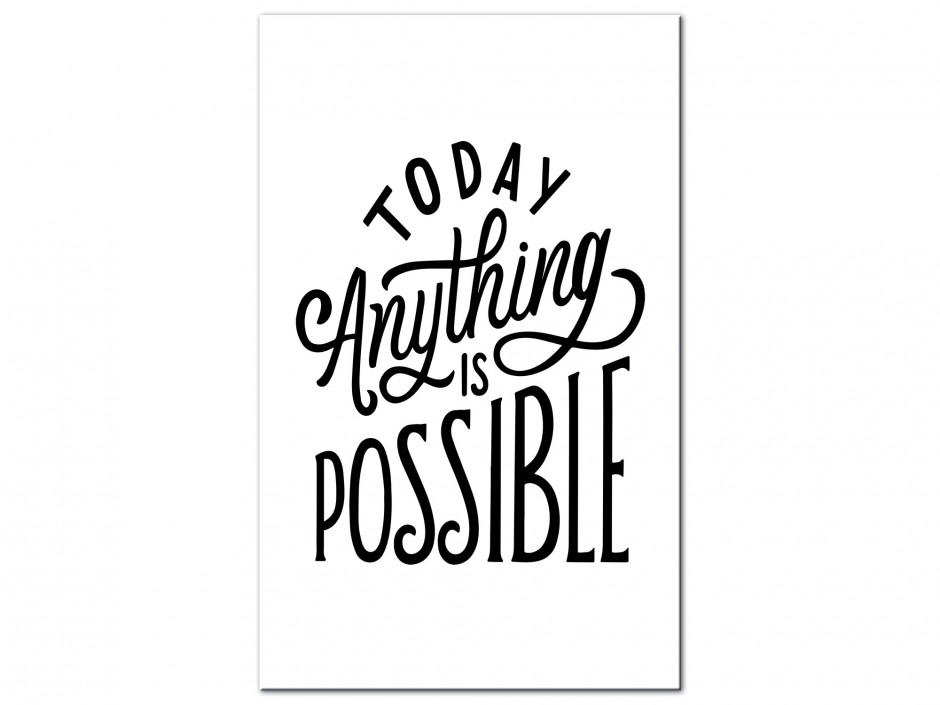 Tableau Aluminium Tout Est Possible