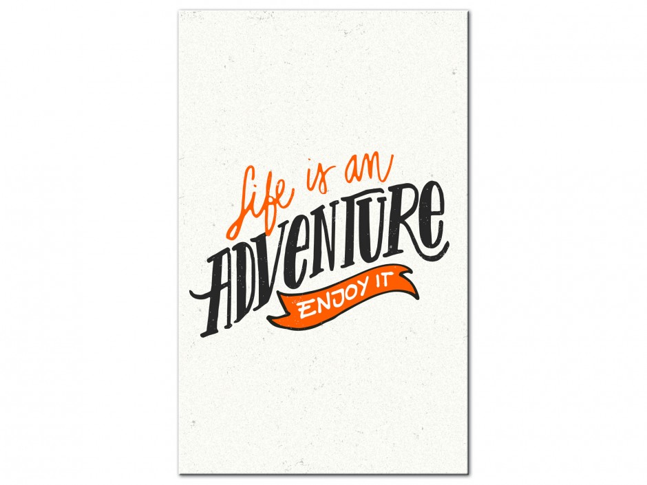 Tableau Aluminium Aventure de Vie