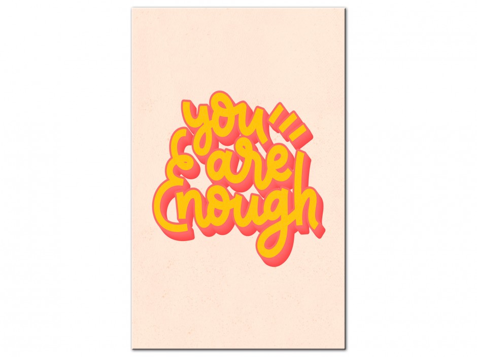 Tableau Aluminium Tu Es Suffisant