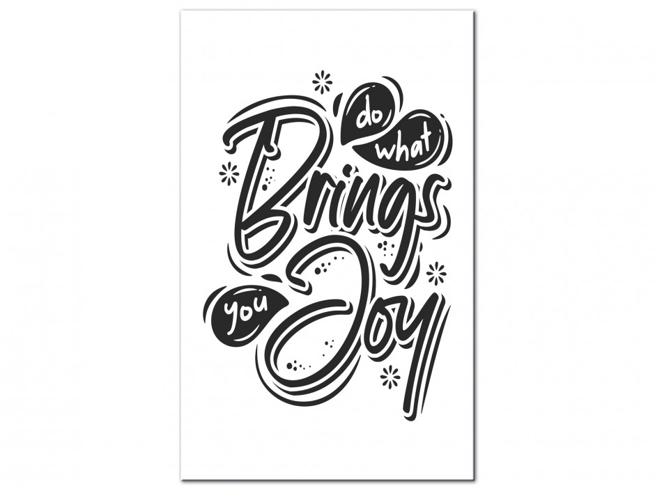 Tableau Aluminium Suis ta Joie