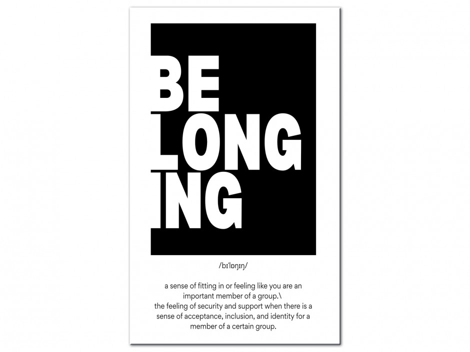 Tableau Aluminium Appartenance