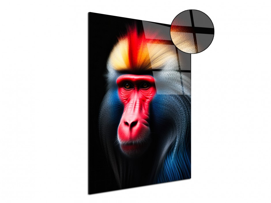 Tableau Plexiglas Mandrill