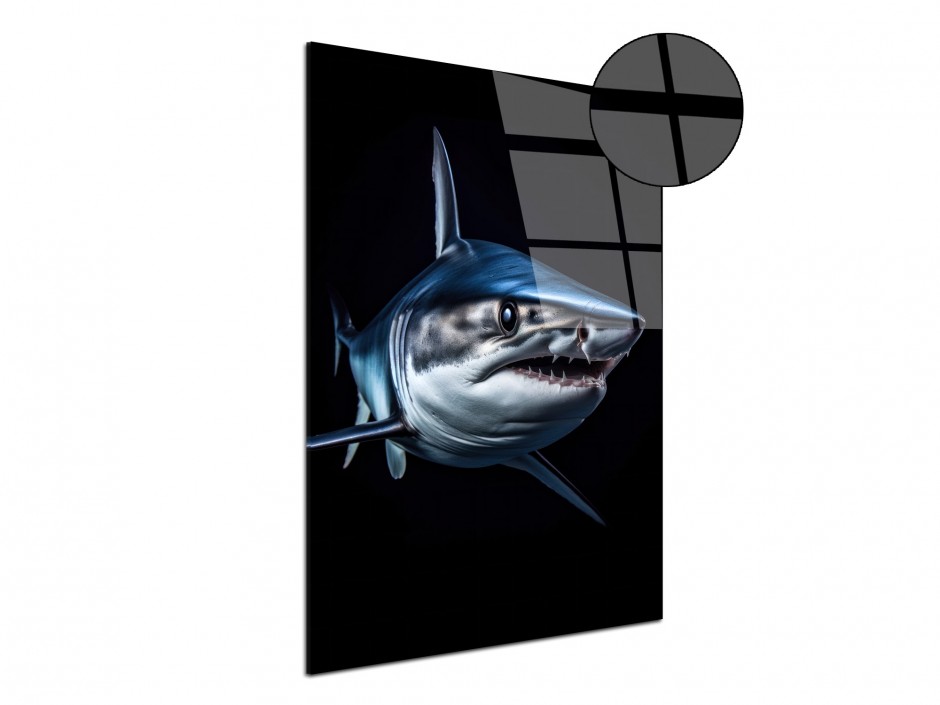 Tableau Plexiglas Requin des Abysses