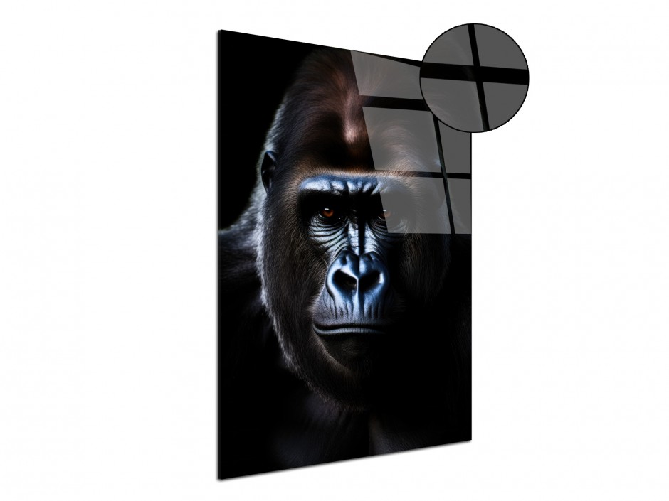 Tableau Plexiglas Gorille majestueux