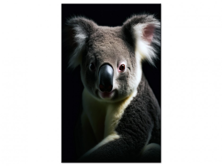 Tableau Aluminium Koala rêveur