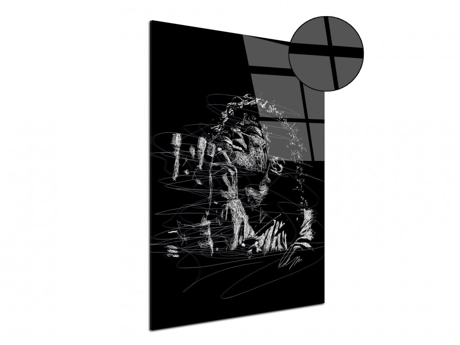 Tableau Plexiglas Musicien inspiré